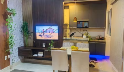 Conheça essa incrível casa à venda em Indaiatuba-SP, no Parque Residencial Sabiás: 2 quartos, 2 salas, 1 banheiro, 2 vagas de garagem, 73m²!