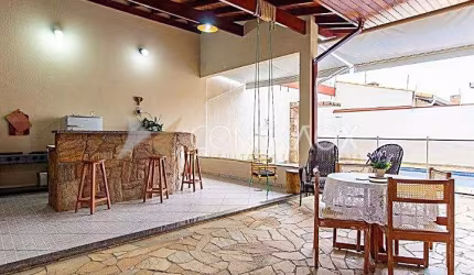 Casa com 5 quartos à venda na Rua Flávio de Carvalho, 1444, Jardim Eulina, Campinas, 375 m2 por R$ 1.350.000