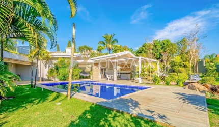 Casa em condomínio fechado com 4 quartos à venda na Avenida Araçá, S/N°, Loteamento Alphaville Campinas, Campinas, 466 m2 por R$ 5.000.000