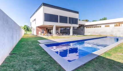 Casa em condomínio fechado com 3 quartos à venda na Avenida Isaura Roque Quércia, 5, Loteamento Residencial Pedra Alta (Sousas), Campinas, 518 m2 por R$ 5.500.000