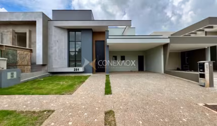 Casa em condomínio fechado com 3 quartos à venda na Rua Sebastião Cardoso, 548, Parque Brasil 500, Paulínia, 170 m2 por R$ 1.435.000