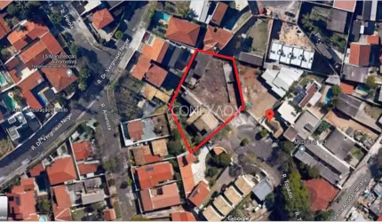 Terreno à venda na Rua Topázio, SN, Parque São Quirino, Campinas por R$ 1.345.000
