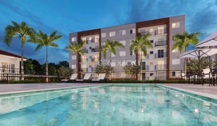 Apartamento com 2 quartos à venda na Avenida Comendador Aladino Selmi, S/N, Vila San Martin, Campinas, 41 m2 por R$ 264.000