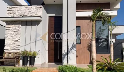 Casa em condomínio fechado com 3 quartos à venda na Estrada Municipal PLN-360, S/Nº, Parque Brasil 500, Paulínia, 234 m2 por R$ 1.740.000