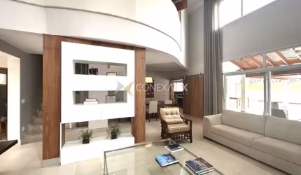 Casa em condomínio fechado com 3 quartos à venda na Avenida Alphaville, 8, Alphaville Dom Pedro, Campinas, 360 m2 por R$ 3.800.000