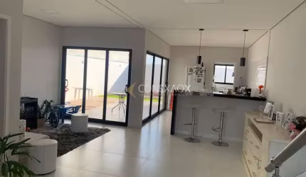 Casa em condomínio fechado com 3 quartos à venda na Avenida Luiz Greco, 225, Vila Monte Alegre, Paulínia, 182 m2 por R$ 1.040.000