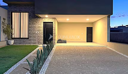 Casa em condomínio fechado com 3 quartos à venda na Avenida José Puccinelli, 1240, Cascata, Paulínia, 182 m2 por R$ 1.225.000