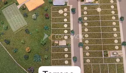 Terreno em condomínio fechado à venda no Jardim Flamboyant, Paulínia  por R$ 299.760