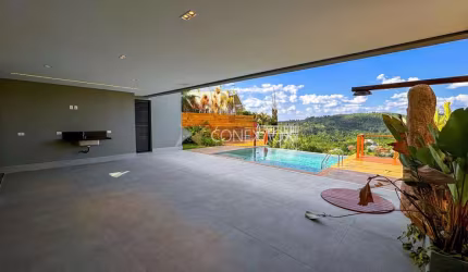 Casa em condomínio fechado com 4 quartos à venda na Rua Armando Eurico Stocco, 13, Jardim Botânico (Sousas), Campinas, 350 m2 por R$ 3.450.000