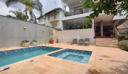 Casa em condomínio fechado com 3 quartos à venda na Rua San Conrado, 3485, Loteamento Caminhos de San Conrado (Sousas), Campinas, 360 m2 por R$ 1.790.000