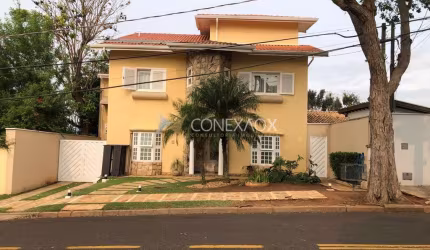 Casa em condomínio fechado com 5 quartos para alugar na Rua San Conrado, 3485, Loteamento Caminhos de San Conrado (Sousas), Campinas, 385 m2 por R$ 8.500