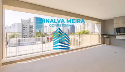 Apartamento com 3 quartos à venda na Avenida Cotovia, 611, Indianópolis, São Paulo, 149 m2 por R$ 3.340.000