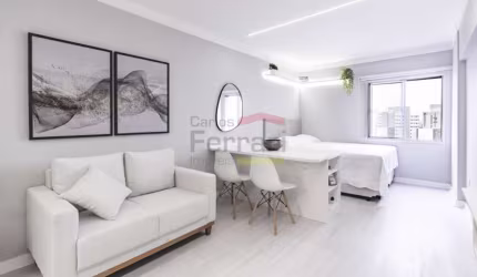 Apartamento  Mobiliado  ,1 quarto , 1 vaga   Campos Elísios/ Santa Cecília