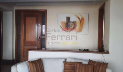 Apartamento, lindo todo mobiliado, com 3 vagas de garagens