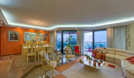 Apartamento no alto de Santana, 4 quartos, 2 suítes, 2 salas, 1 sala de jantar, 3 vagas e varanda.