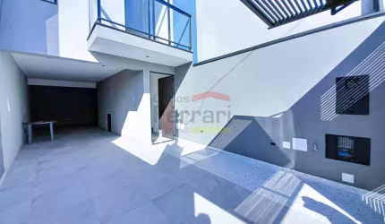 Sobrado novo  Jardim França - 150²  3 dormitórios 1 suíte  3 vagas  varanda  churrasqueira  lavabo