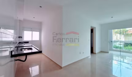 Apartamento 45,34 m² 2 dormitórios 1 com varanda e varanda gourmet no Jardim São Paulo sem vaga