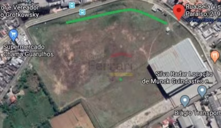ÁREA INDUSTRIAL AO LADO DO AEROPORTO DE GUARULHOS EM CUMBICA !!! PERMUTA!!!