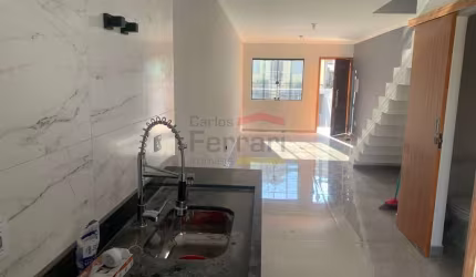 Sobrado Novo com 2 suites 3 vagas 90m² no Limão