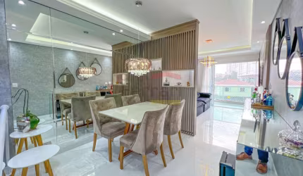 SOBRADO IMIRIM - ACABAMENTO MODERNO, 3 DORMITÓRIOS, 2 SUÍTES E 2 VAGAS.