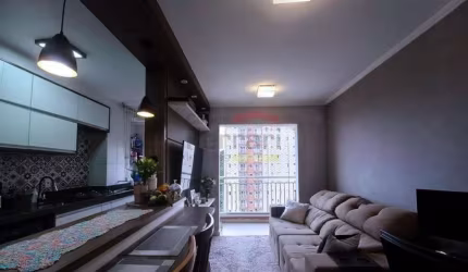 APARTAMENTO COM 2 DORMITÓRIOS, COM 1 VAGA DE GARAGEM, LAZER COMPLETO