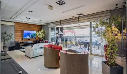 Apartamento de Luxo com Vista Skyline e Varanda Gourmet - Edifício Sollo