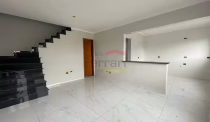 Novo Sobrado 79m² Parque São Domingos, com 2 dormitórios, área gourmet com churrasqueira e 2 vagas