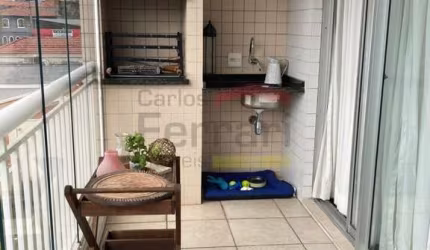 Apartemento 3 dormitorios, 1 suite Carandiru, Varanda gourmet