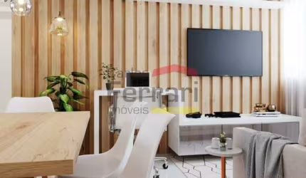 Apartamento tipo Studio - 41,09 m - 1 vaga - Próximo ao Metrô Santana