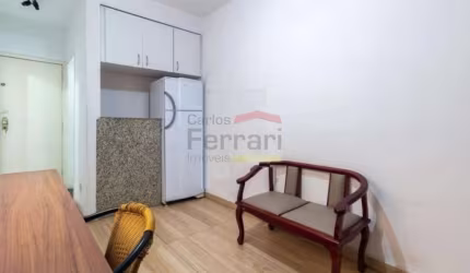 Apartamento Mobiliado 54m²  com  02 quartos à 200 metros da Santa Casa Vila Buarque