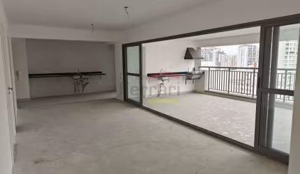 Apartamento à venda no Tatuapé de 144m², 3 suítes e varanda gourmet com vista livre! Lazer completo!