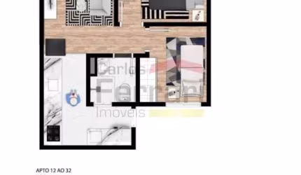 Apartamento com 2 Dormitórios à Venda na Parada Inglesa