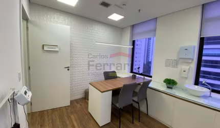 Conjunto Comercial na Zona Sul -  para Venda/Locação com 104 m2 - 4 salas - 2 vagas de garagem