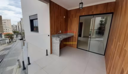 Apartamento novo, vago, à 200 metros do metrô, contendo 2 dormitórios, 1 vaga p/carro, terraço gourm