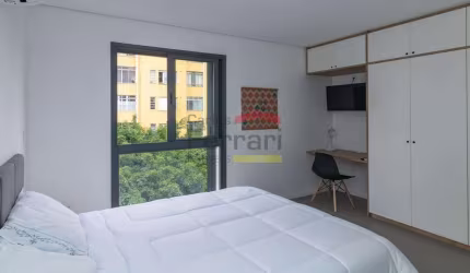 Studio à venda, Santa Cecilia, próximo ao metrô, mobiliado, pronto para morar.