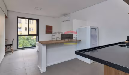 Studio à venda, Santa Cecilia, próximo ao metrô, mobiliado, pronto para morar.