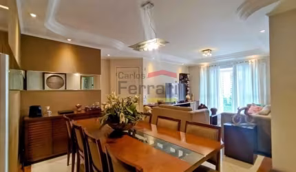 Apartamento a venda, Vila Gomes Cardim, 03 dormitórios, 03 suítes, 03 vagas, varanda,
