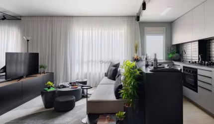 Apartamento  02 dormitórios  Mobiliado e decorado á venda