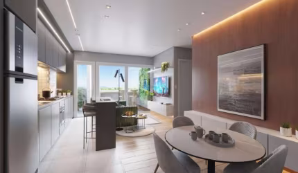 Apartamentos de 2 dormitórios com sacada