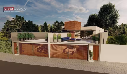 Casa com 2 dormitórios à venda, 164 m² por R$ 1.230.000 - Jardim Paulista - Atibaia/SP