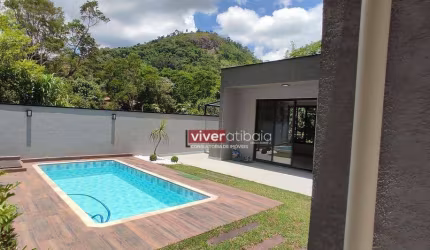 Casa com 4 dormitórios, 185 m² - venda por R$ 1.350.000,00 ou aluguel por R$ 6.000,00/mês - Parque Residencial Itaguaçu - Atibaia/SP