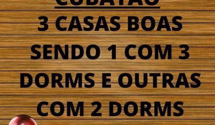 SÃO 3 CASAS NO TERRENO DE 10X30 - IDELA PARA FAMÍLIA GRANDE - VILA NOVA.