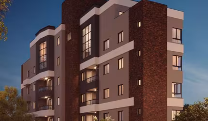 Cobertura Duplex para Venda em São José dos Pinhais, Bom Jesus, 3 dormitórios, 1 suíte, 2 banheiros, 2 vagas