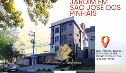 Cobertura Duplex para Venda em São José dos Pinhais, Cidade Jardim, 3 dormitórios, 1 suíte, 2 banheiros, 1 vaga