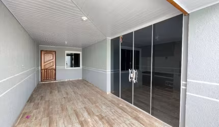 Casa com 2 quartos à venda na Rua Augusto Debarba, São Marcos, São José dos Pinhais, 80 m2 por R$ 380.000