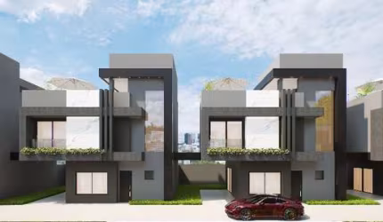 Casa em condomínio fechado com 3 quartos à venda na Rua Raggi Izar, Boqueirão, Curitiba, 162 m2 por R$ 799.000