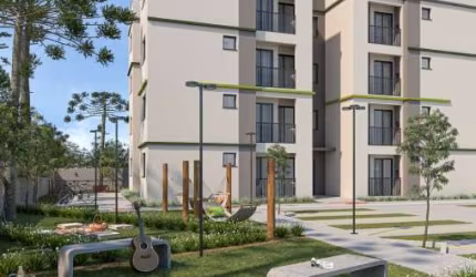 Apartamento com 2 quartos à venda na Rua Clóvis Bevilaqua, 636, Vargem Grande, Pinhais, 72 m2 por R$ 324.900