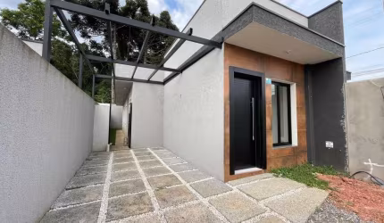 Casa em condomínio fechado com 3 quartos à venda na Rua Antônio Zaramella, Colônia Rio Grande, São José dos Pinhais, 69 m2 por R$ 493.000