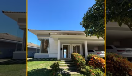 Alugo luxuosa casa linear com 3 dormitórios na Lagoa em Macaé