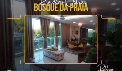 Vendo cobertuea espetacular com 3 suítes na Extensão do Bosque em Rio das Ostras